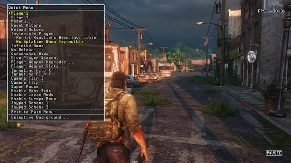 Debug Menu